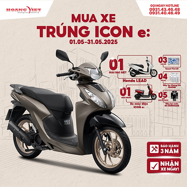 Xe Máy Honda Vision 2025 - Phiên Bản Đặc Biệt
