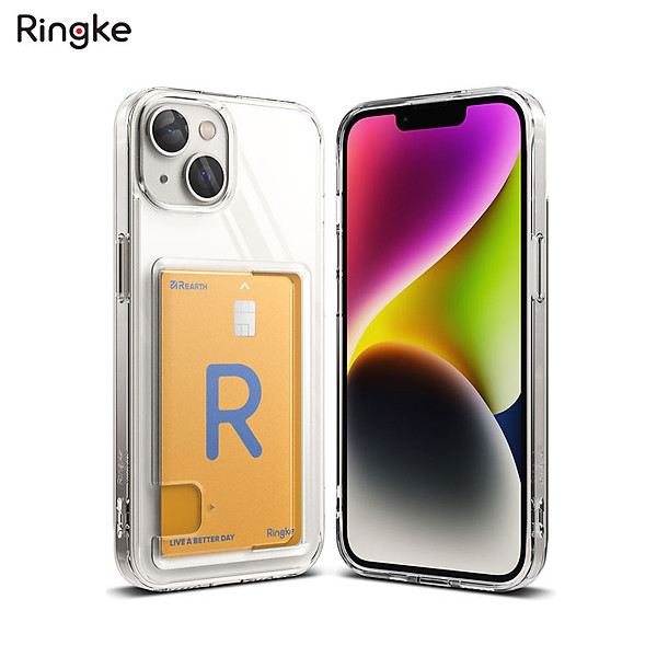Ốp Lưng dành cho iPhone 14/14 Plus/14 Pro/14 Pro Max RINGKE Fusion Card - Hàng Chính Hãng
