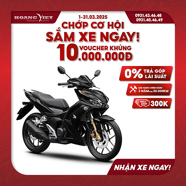 Xe Máy Honda WINNER X 2024 - Phiên Bản Đặc Biệt