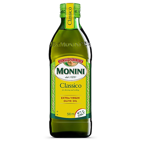 Dầu Oliu Nguyên Chất Monini Extra Virgin 500ml (Italy)
