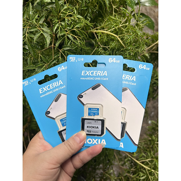 Thẻ nhớ MicroSD Kioxia 64GB Class 10 - Hàng Nhập Khẩu