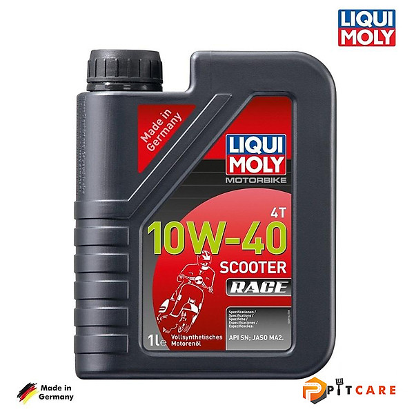 Nhớt Xe Ga Cao Cấp Liqui Moly Scooter Race 10W40 20826 1L Chính Hãng