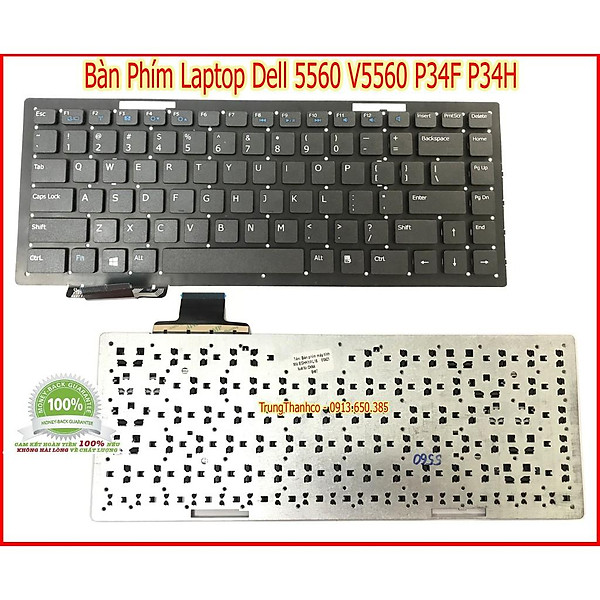 Bàn Phím dành cho Laptop Dell 5560 V5560 P34F P34H