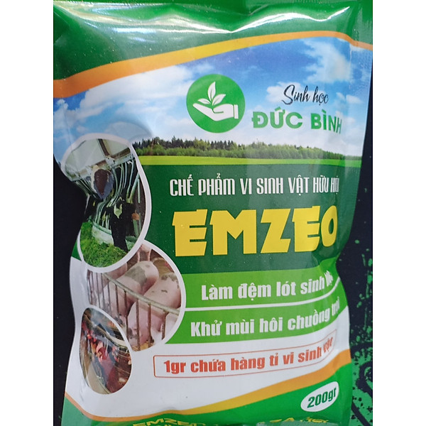 EMZEO Chuồng trại Khử mùi hôi chuồng trại, hầm cầu, cống rãnh,Làm đệm lót sinh học ,Diệt mầm bệnh, trứng giun, hạn chế ruồi muỗi