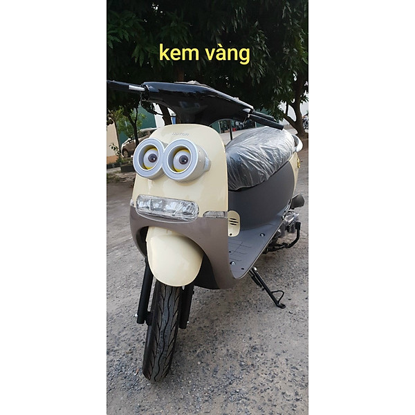 Xe Ga 50cc Gogo Minion 2022 Màu Vàng Đồng  Bảo Hành 3 Năm