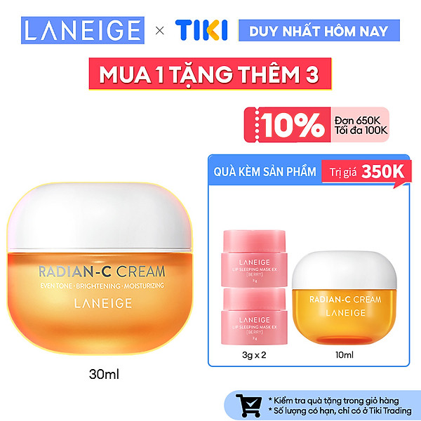 Kem Dưỡng Sáng Da Laneige Radian-C Cream 30ml