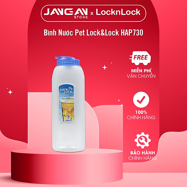 Bình Nước Pet Lock&Lock HAP730 1.2L