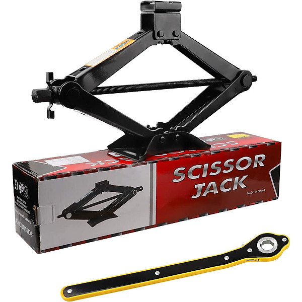 Kích nâng gầm xe ô tô - Kích lốp ô tô chữ A đầu bám xoay 360 độ - Tay siết lực cờ lê tròng tự động, tải trọng 2 Tấn