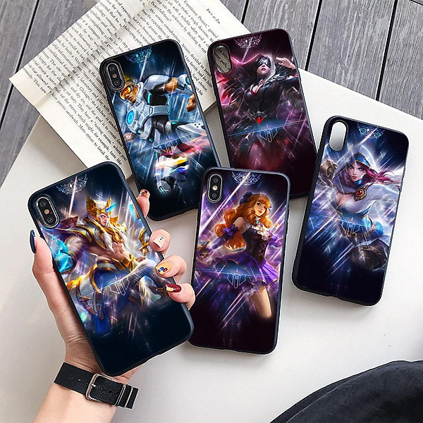 Ốp chống xước hero game mobile legends chống bám vân tay dành cho iphone 7 / 8 / 11 pro / 11 pro max / 12 mini / 12 pro / 12 pro max - PC336