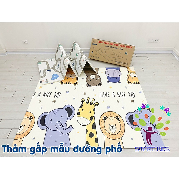 Thảm gấp Umoo Thảm cuộn Umoo 2021 dày 1.5cm Hàng chính hãng