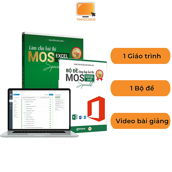 Khóa Ôn thi chứng chỉ MOS Excel 2016 Specialist