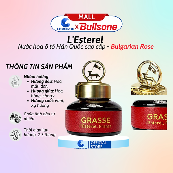 Nước Hoa Grasse L'Esterel - Bulgarian Rose Bullsone HQST30 (110ml)