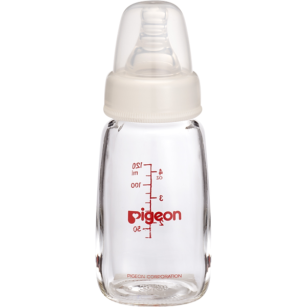 Bình sữa Pigeon cổ hẹp thủy tinh 120ml/240ml