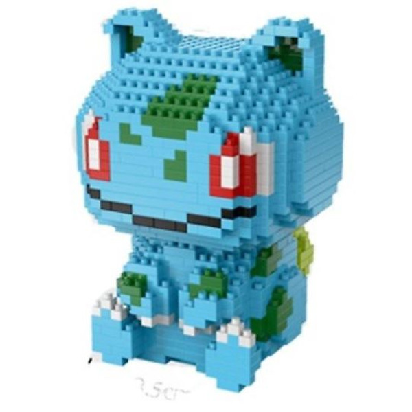 Mô hình lắp ghép Pokemon Lego Size 20cm – Tặng kèm móc khóa Pokemon cao cấp