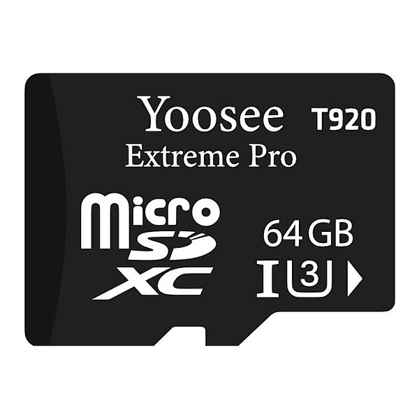 Thẻ Nhớ Microsdxc Yoosee Extreme Pro T920 64GB UHS-I U3 4K 95MB/S