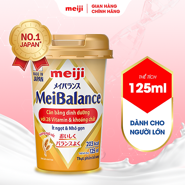 Thực Phẩm Bổ Sung Meiji MeiBalance 125ml/hộp