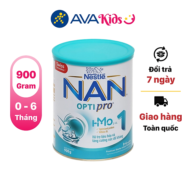 Sữa Bột Nan Optipro Số 1 – 900G 0 – 6 Tháng