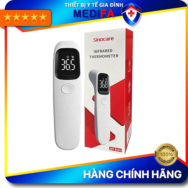 Nhiệt kế điện tử hồng ngoại đo trán Sinocare F1D1 - Thương hiệu Đức