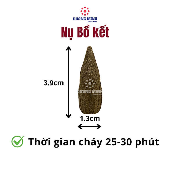 Nụ Trầm Dương Minh 100% thành phần tự nhiên trầm khói ngược xông nhà, thư giãn