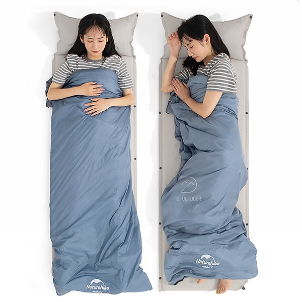 Túi ngủ Naturehike LW180 NH21MSD09 gấp gọn siêu nhẹ túi ngủ cắm trại (mới)