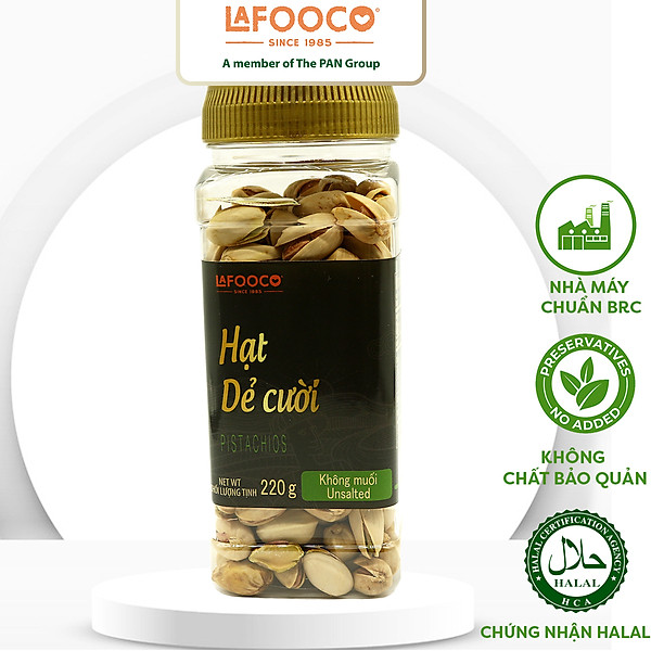 Hạt Dẻ Cười USA Sấy Không Muối LAFOOCO 220g