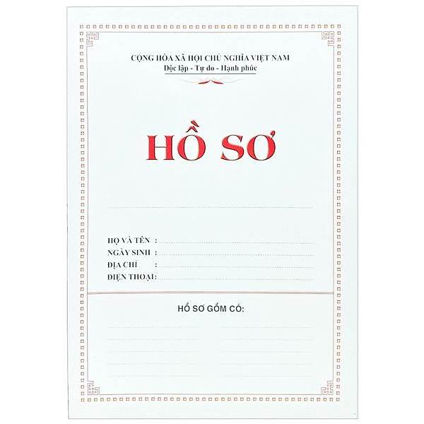 Bộ Hồ Sơ Cao Cấp 02
