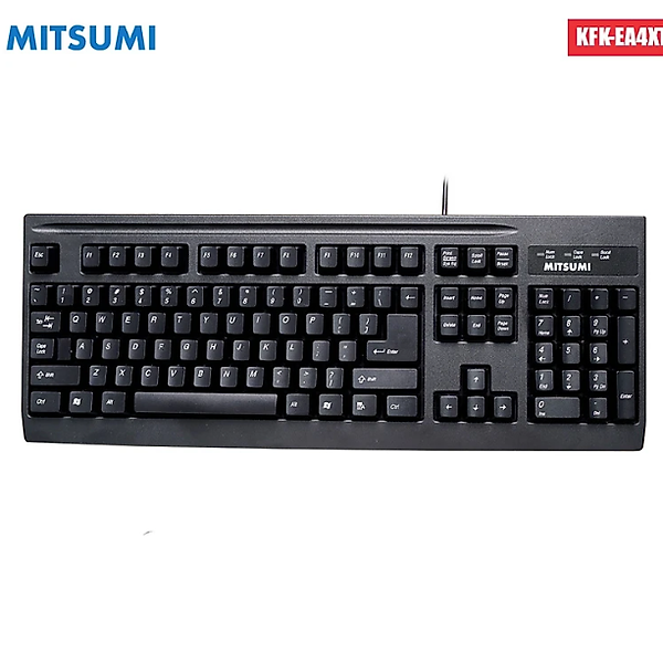 Bàn phím Mitsumi KFK-EA4XT Version 2021 - Hàng Chính Hãng
