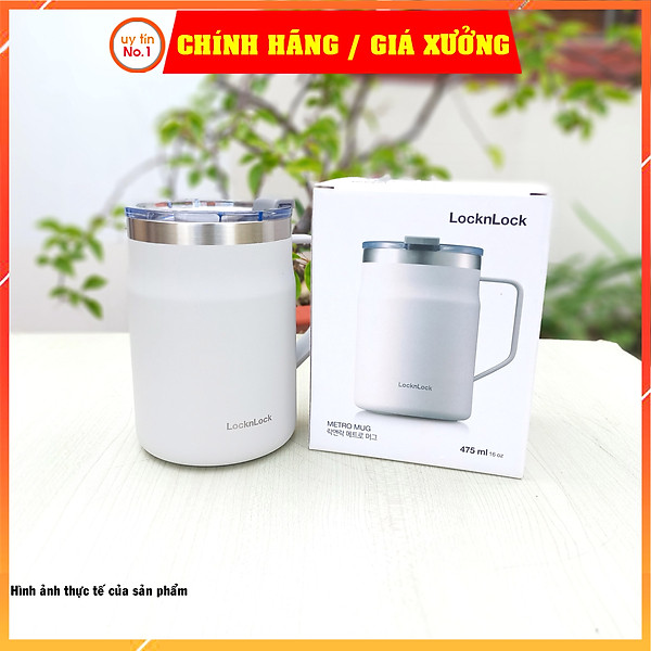 Cốc giữ nhiệt Lock&Lock chính hãng Metro Mug 475ml LHC4219 (3 màu)