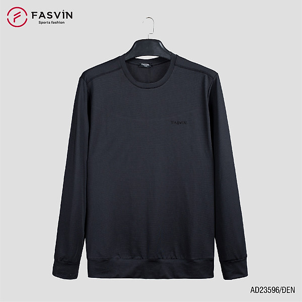Áo thun dài tay nam Fasvin AD23596.HN chất vải thể thao mềm mại co giãn hàng đẹp chính hãng