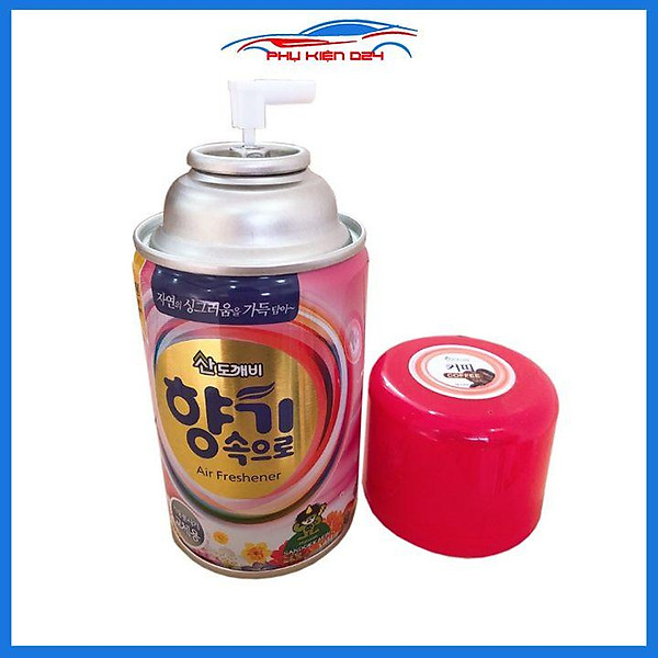 Lọ xịt khử mùi đa năng hương cafe Hàn Quốc dùng cho xe ô tô, văn phòng, phòng ngủ