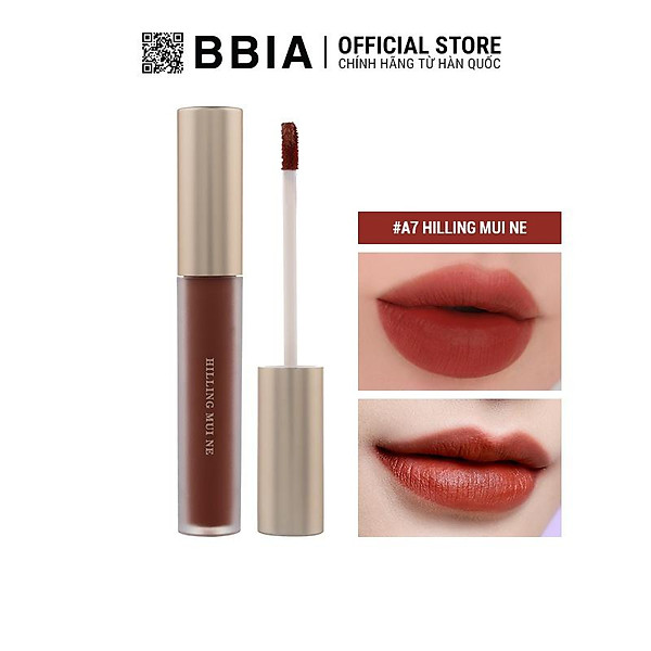 Son Kem Lì Bbia Last Velvet Lip Tint Asia Edition Version 2 (6 Màu) 5G