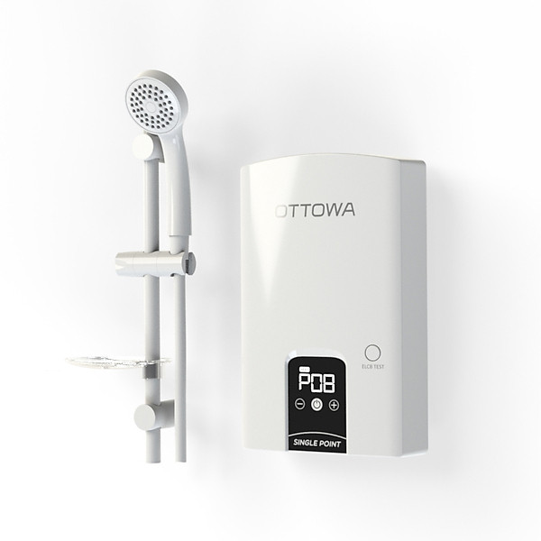 Máy tắm nước nóng OTTOWA TE4501, hàng chính hãng