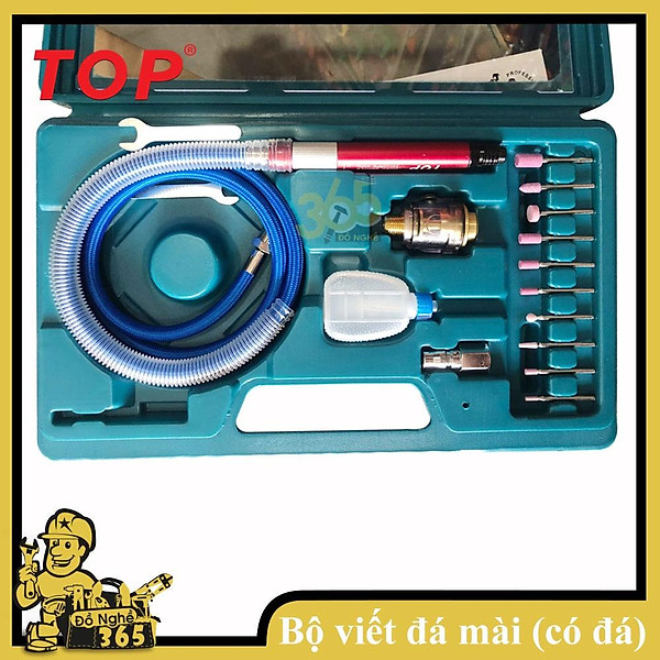 Máy mài hơi dạng viết 3mm có bộ đá – top-pa-230k