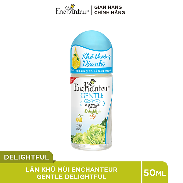 Lăn khử mùi Enchanteur Gentle Charming/Sensation/Delightful 50ml