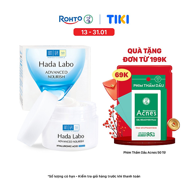Kem dưỡng ẩm Hada Labo Advanced Nourish Cream 50g