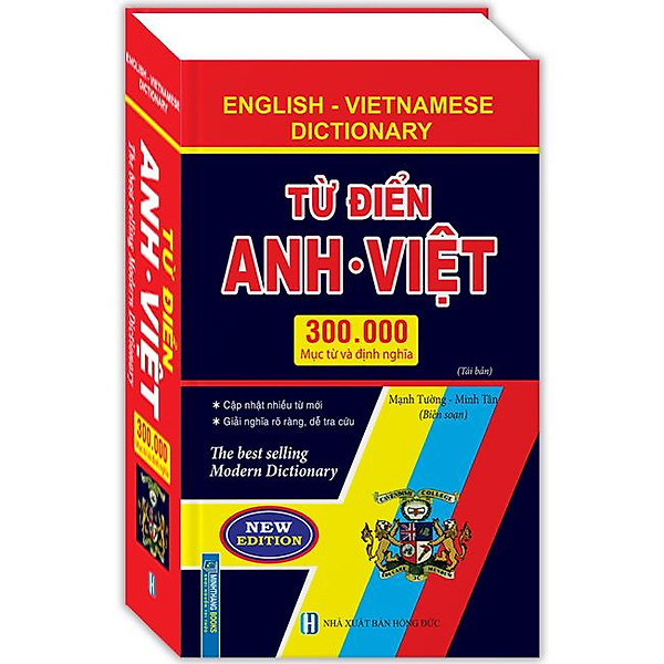 Từ Điển Anh Việt 300000 Mục Từ Và Định Nghĩa (Bìa Cứng)(Tái Bản)