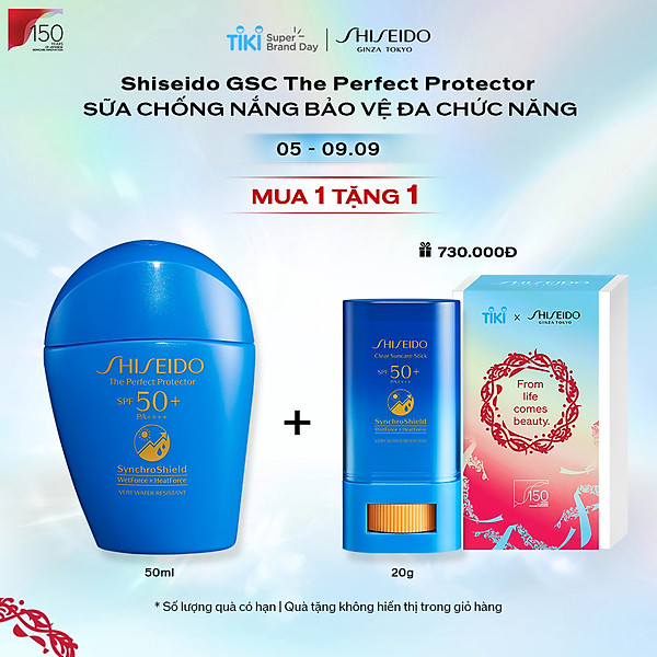 Mua Sữa Chống Nắng Shiseido Gsc Perfect Protector 50Ml