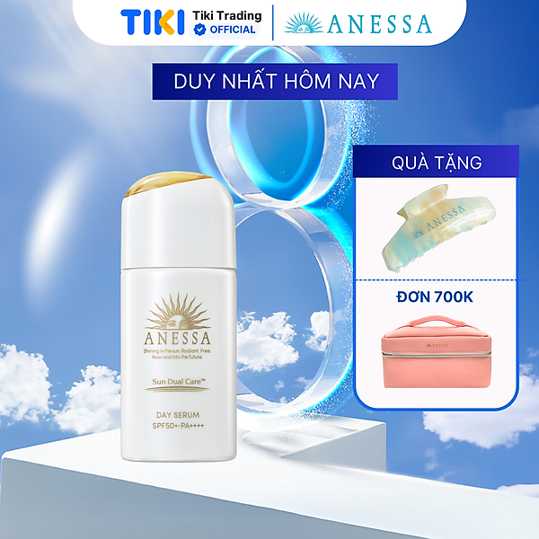 Serum chống nắng dưỡng da nâng tông Anessa Day Serum SPF50+ PA++++ 30ml