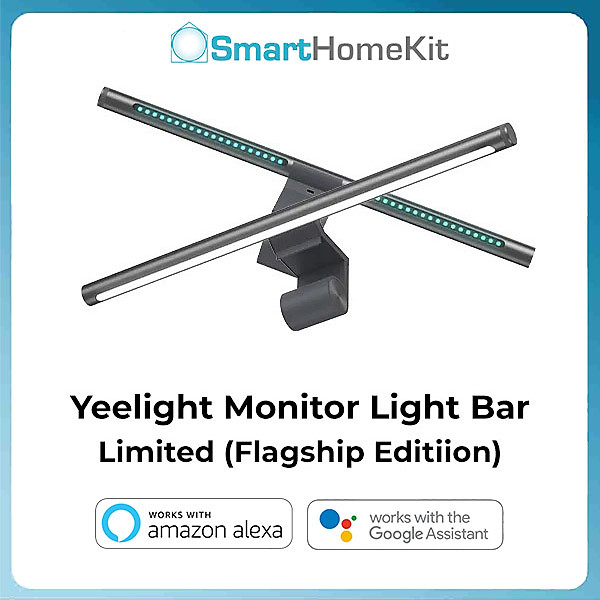 Đèn treo màn hình Yeelight LED Screen Light Bar Pro Flagship Edition (Limited)- Dùng được màn hình monitor cong/phẳng - Hàng Chính Hãng