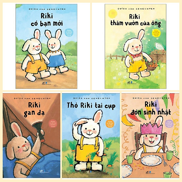 Combo 5 cuốn truyện Về Chú Thỏ Cool Nhất Hà Lan