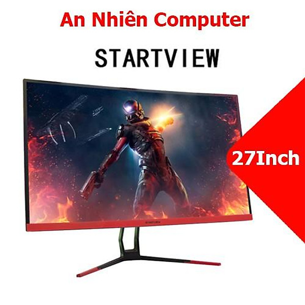 Màn hình Cong máy tính LCD 27” Startview S27FHV Full HD 75Hz Gaming Cong