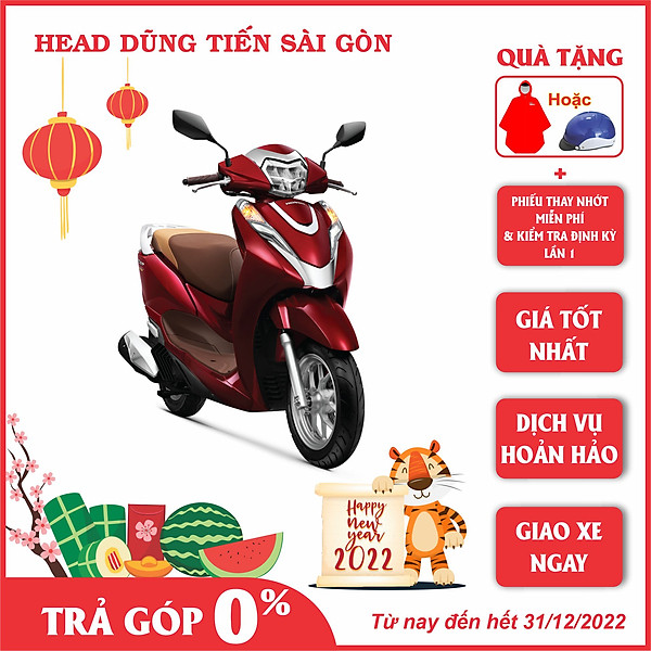 Xe Máy Honda Lead Cao Cấp 2022 – Đỏ