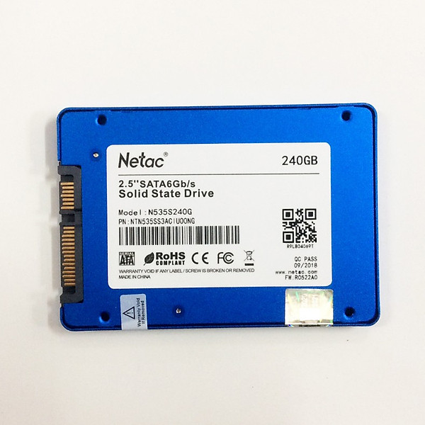 Ổ Cứng SSD 240G SATA III NETAC N500S – Hàng Chính Hãng
