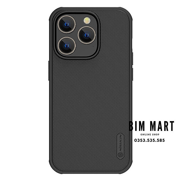 Ốp lưng chính hãng Nillkin dành cho iPhone 14 Pro Max dạng sần - Hàng Nhập Khẩu