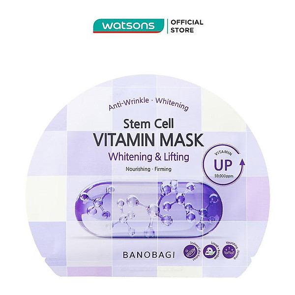 Mặt Nạ Banobagi Stem Cell Vitamin Mask Whitening & Lifting 30g