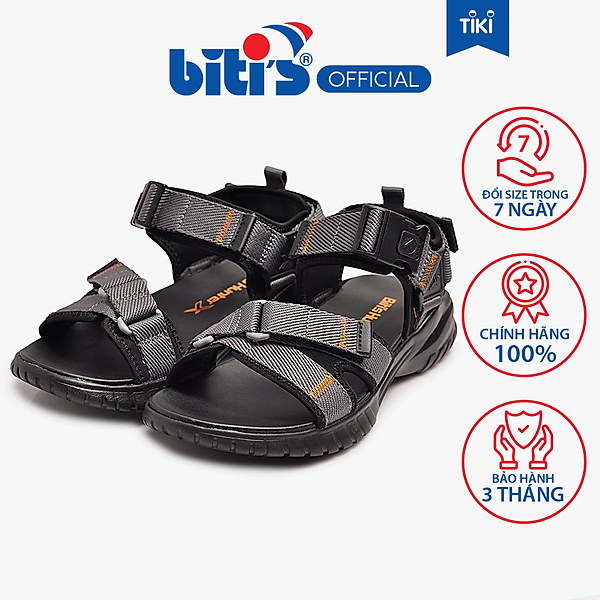 Sandal Eva Phun Hunter Nam Biti's HEM000500XAM (Xám)