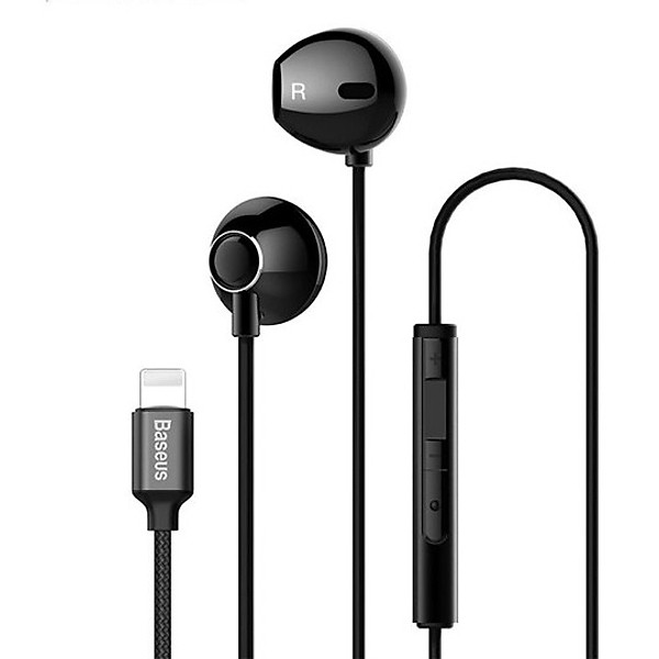 Tai nghe Lightning Baseus Digital Earphone Encok P06 cho iPhone/iPad (Wired Stereo Lightning Jack earphones With Mic) cao cấp – Hàng chính hãng