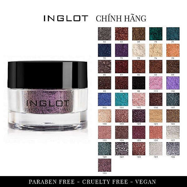 Nhũ Mắt Hạt Khoáng Amc Pure Pigment Eye Shadow Inglot (2G)