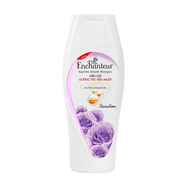 Dầu gội nước hoa Enchanteur Sensation gợi cảm tinh tế dưỡng tóc siêu mượt 180gr