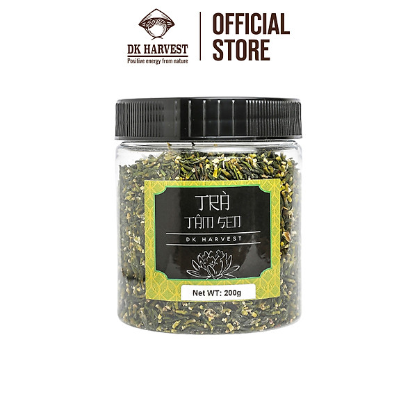 Đặc Sản Đồng Tháp - Trà Tâm Sen Dk Harvest Giúp An Thần, Giảm Mất Ngủ 200G